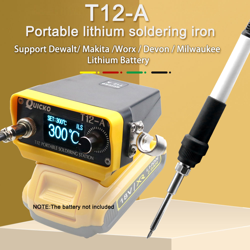 Milwaukee Drill M12 Fuel - STM32 V3 T12-A Akülü Lehimleme İstasyonu