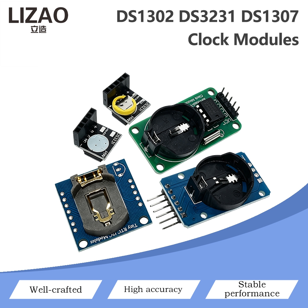Rtc Module Ds3231 - DS1302 DS3231 DS1307 RTC Gerçek Zamanlı