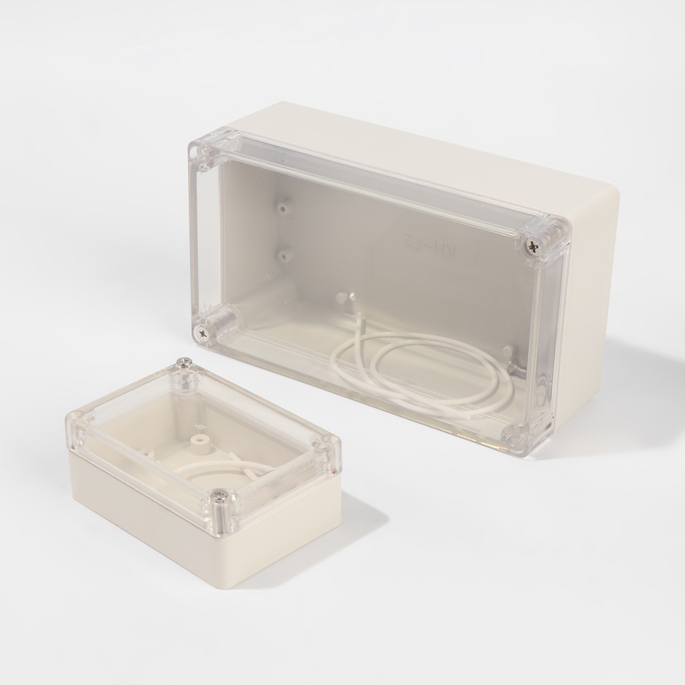 Diy Electronics Websites - Beyaz su geçirmez muhafaza plastik bağlantı