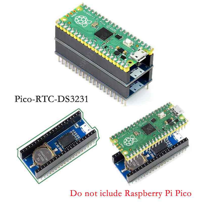 Rtc Module Ds3231 - Raspberry Pi Pico Yerleşik DS3231 Çip