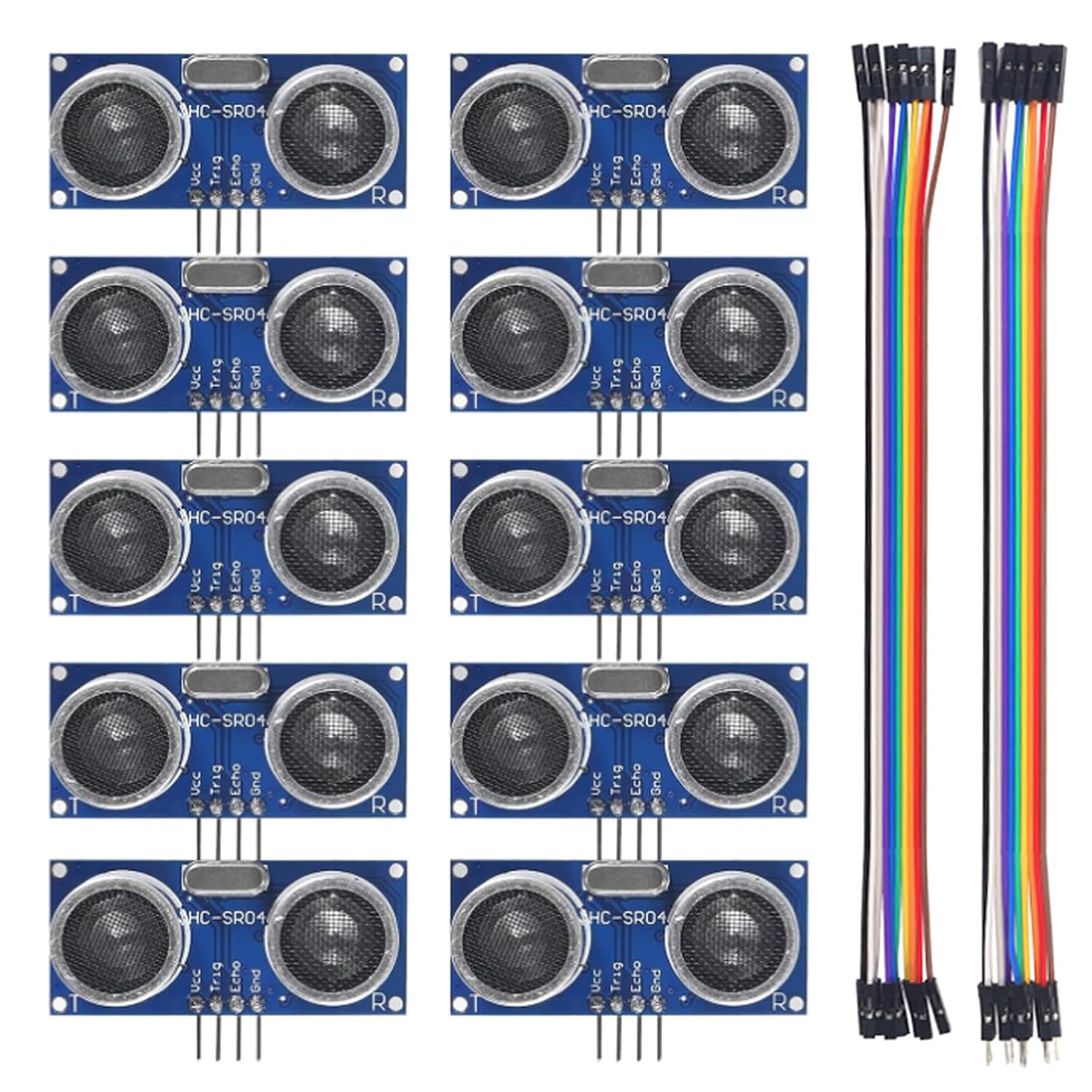 Ultrasonic Sensor Hc - 10 adet HC-SR04 Ultrasonik Sensör Mesafe