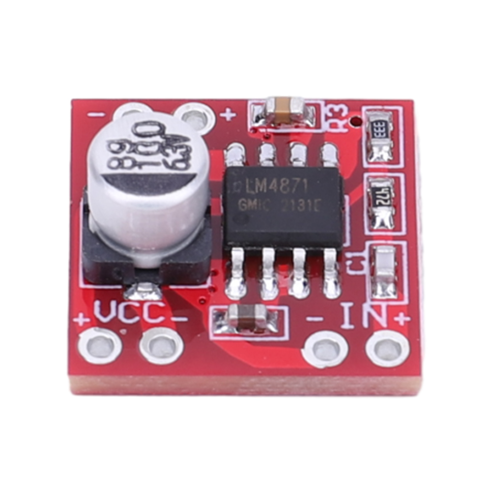 Diy Elektronik - LM4871 Tek Kanallı Amplifikatör Kartı 3W