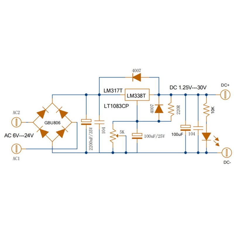 AA08-2X Ayarlanabilir Lineer R - Diy Electronics Filament incelemesi ve fiyatı