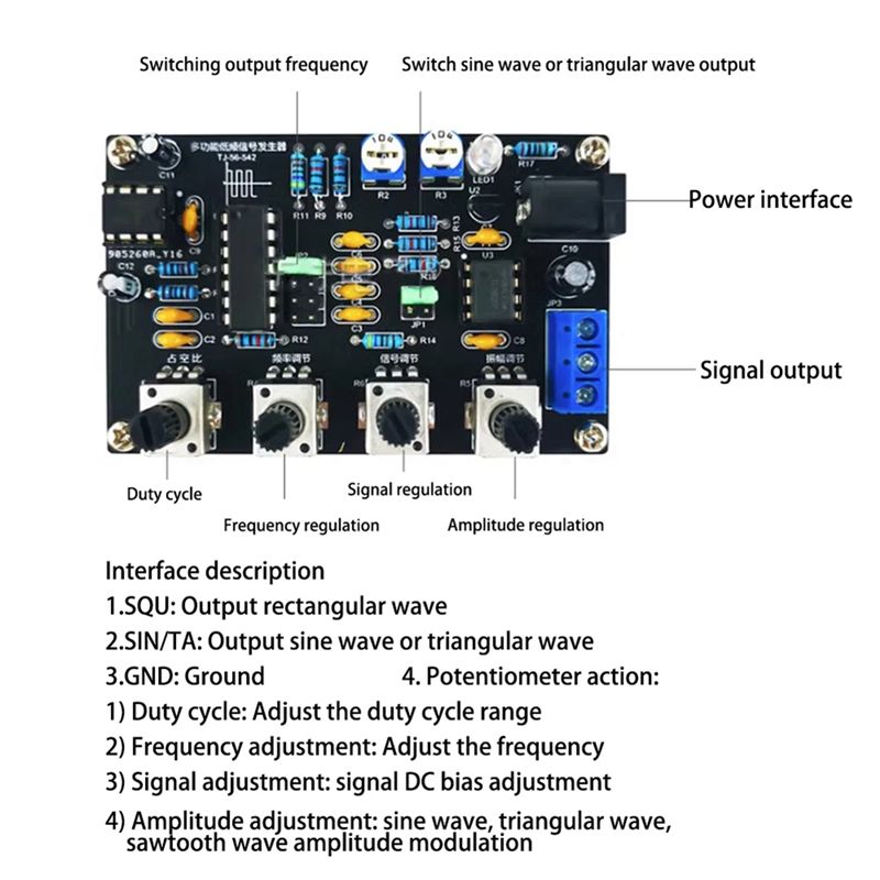 A76I-ICL8038 Fonksiyon Sinyal  - Diy Elektronik incelemesi ve fiyatı