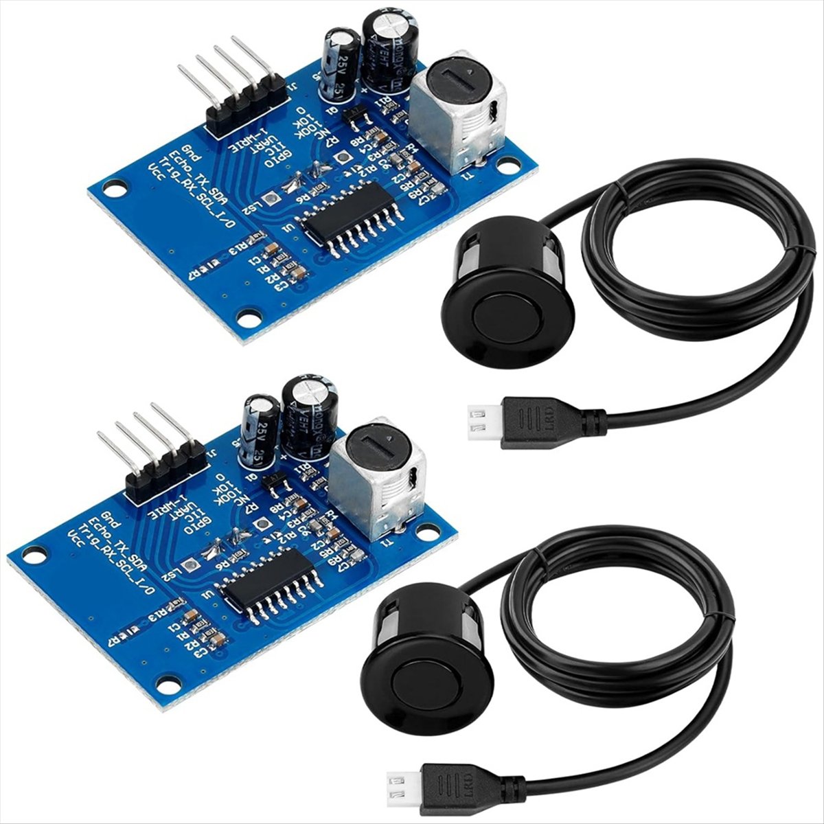 DT38 2 adet Ultrasonik Mesafe  - Ultrasonic Sensor Hc incelemesi ve fiyatı