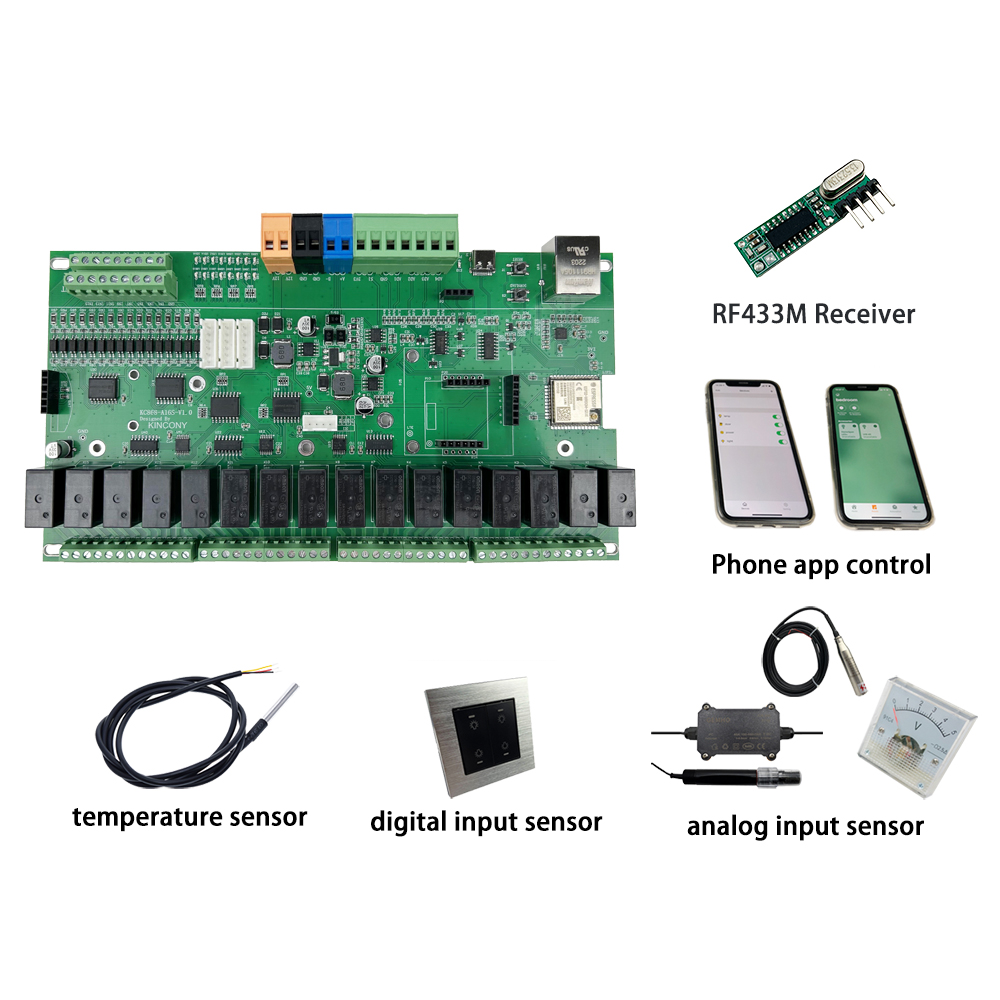 KC868-A16S 16CH ESP32 Röle Kar - Rtc Module Ds3231 incelemesi ve fiyatı