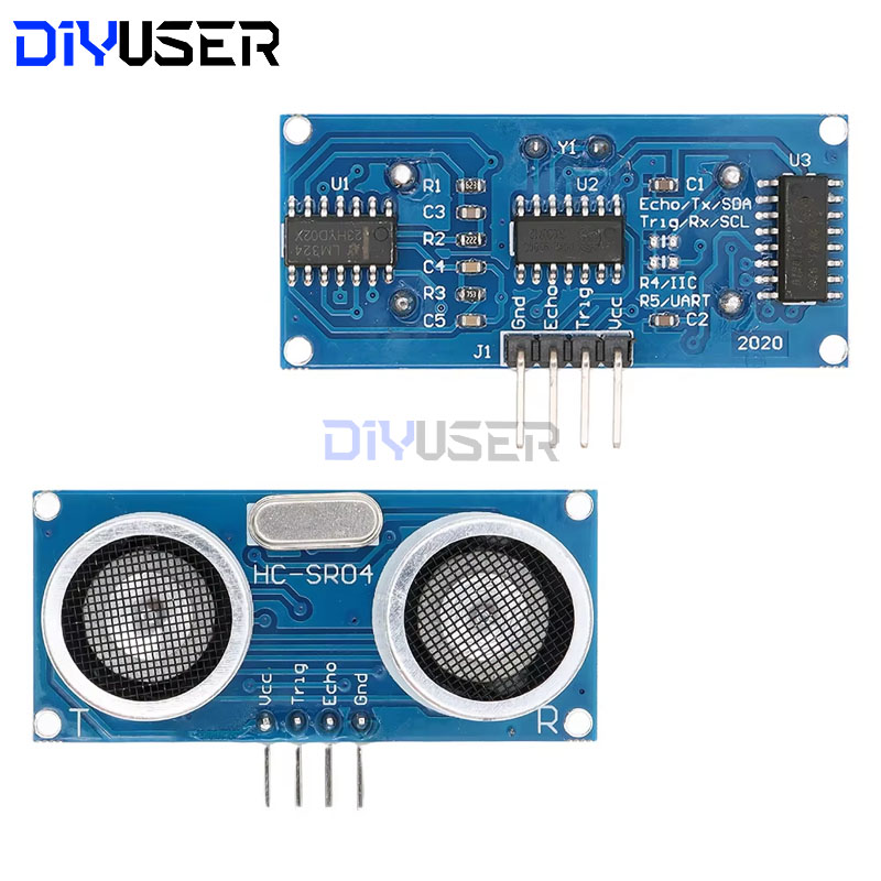 DIYUSER 2 adet Ultrasonik Modü - Ultrasonic Sensor Hc incelemesi ve fiyatı