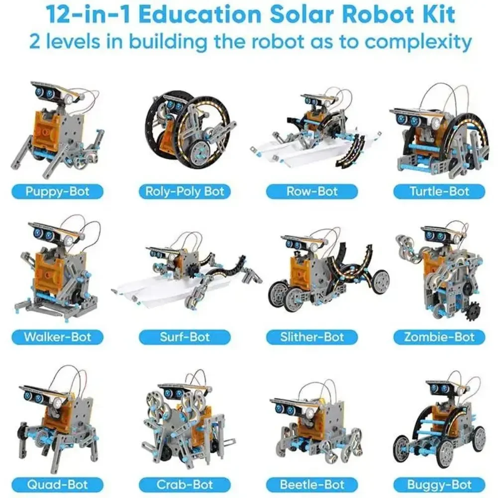 13 in 1 Güneş Enerjili Robot B - Diy Elektronik incelemesi ve fiyatı
